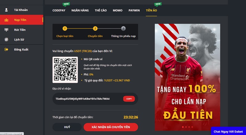 Nạp tiền dễ dàng thông qua tiền ảo là cách thanh toán mới 