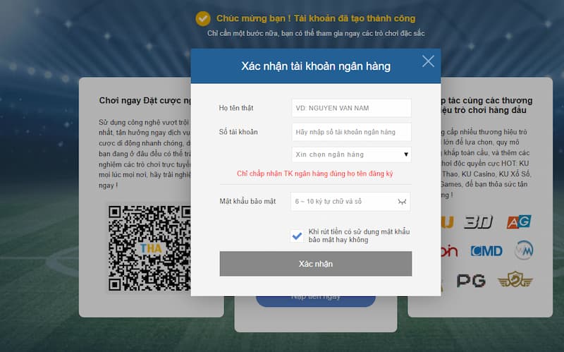 Thienhabet Ảnh 8: Hướng dẫn cách nạp tiền vào tài khoản